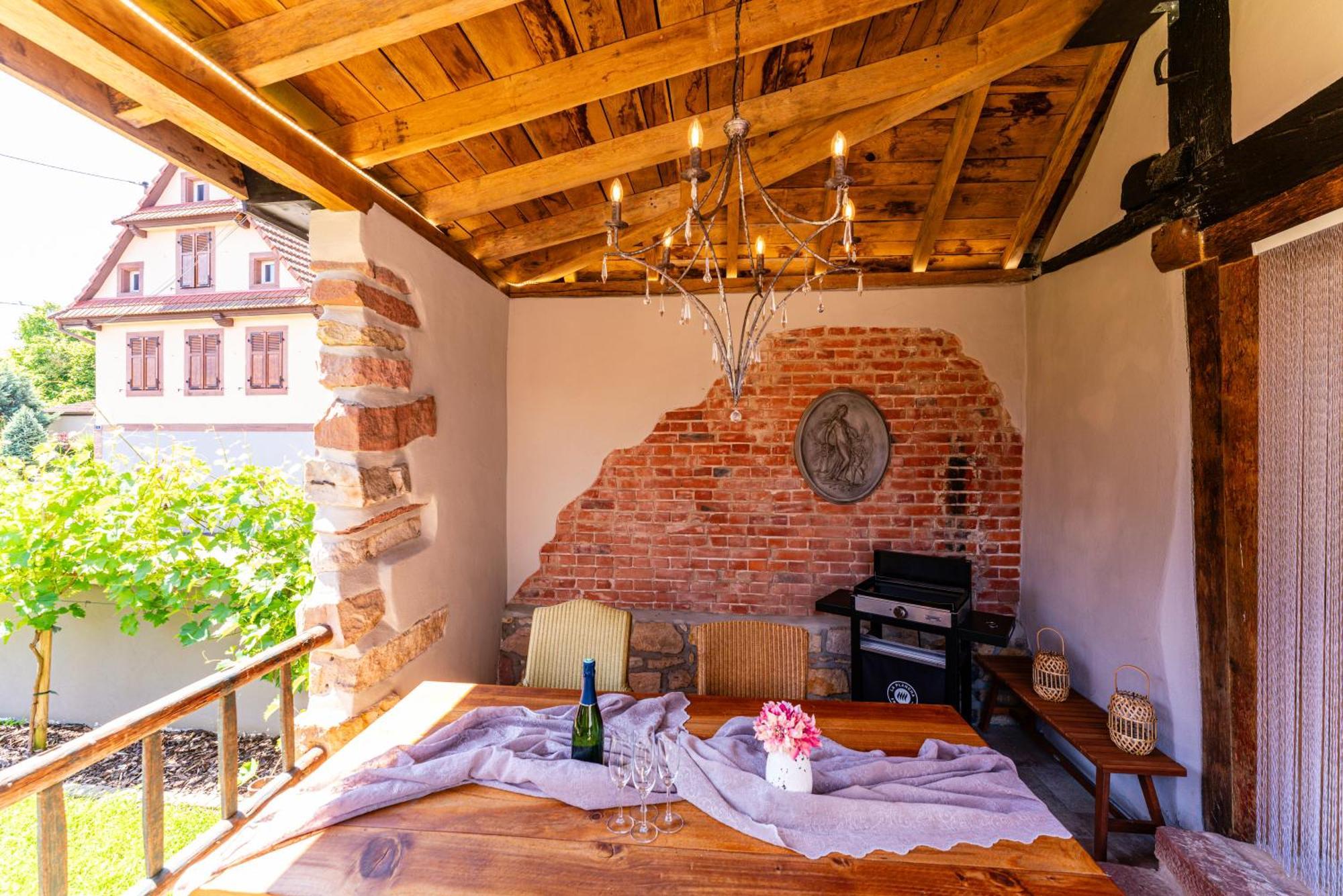 Maison 1775 Ferien Im Historischen Bauernhaus Mit Sauna, Wissembourg, Elsass Ingolsheim Ngoại thất bức ảnh